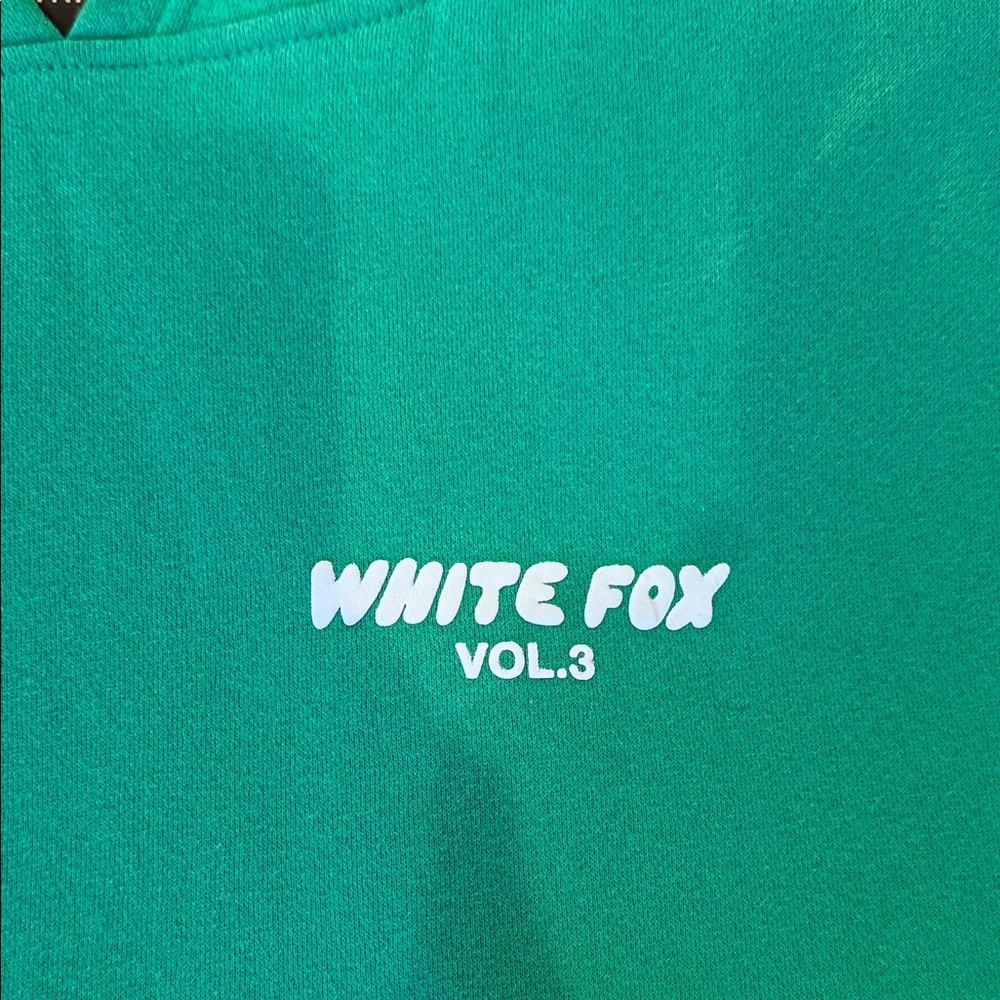 White Fox Boutique Green Hoodie - Picture 2 of 12